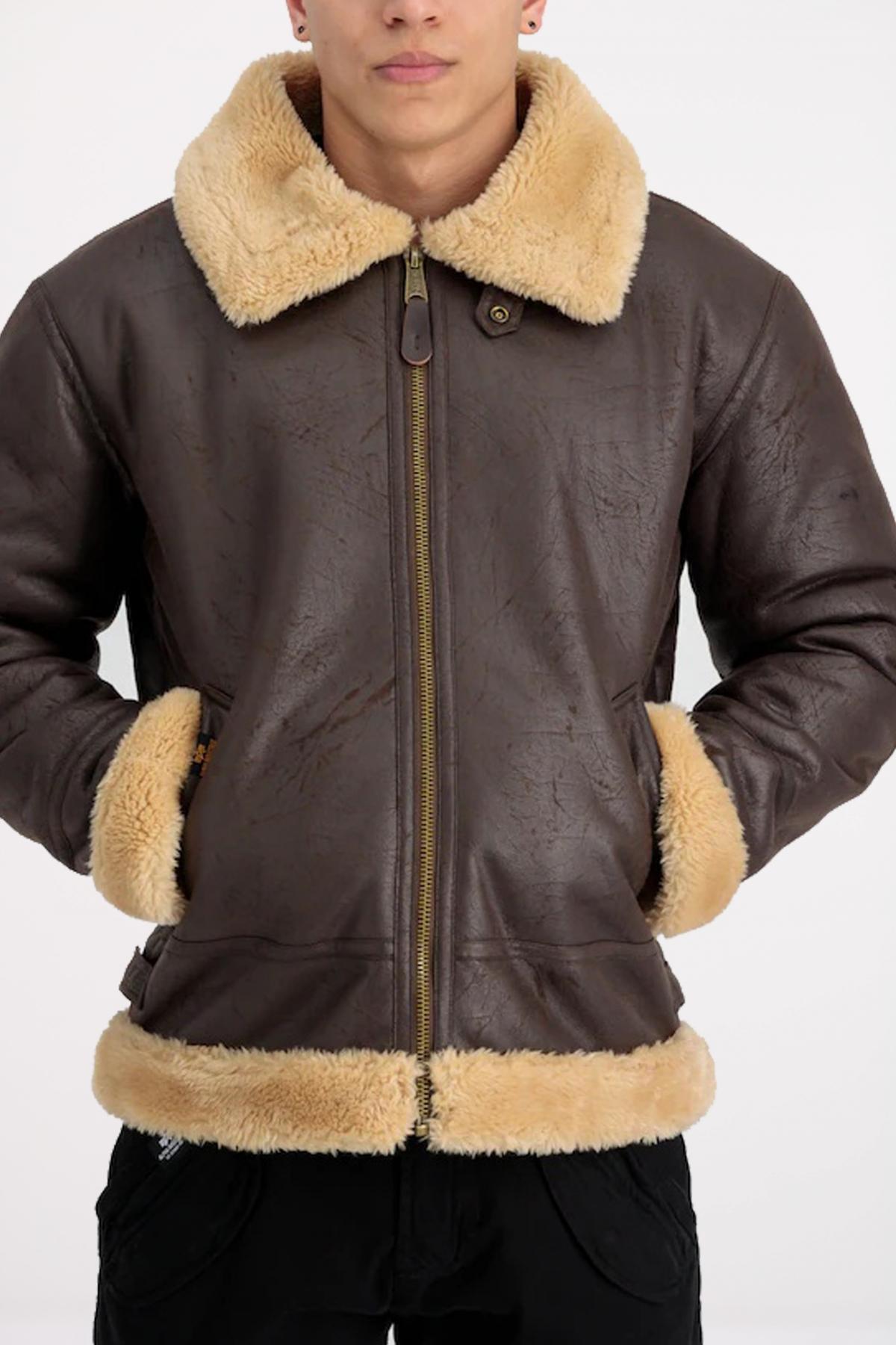 ALPHA INDUSTRIES B FL en color MARRON  (1)
