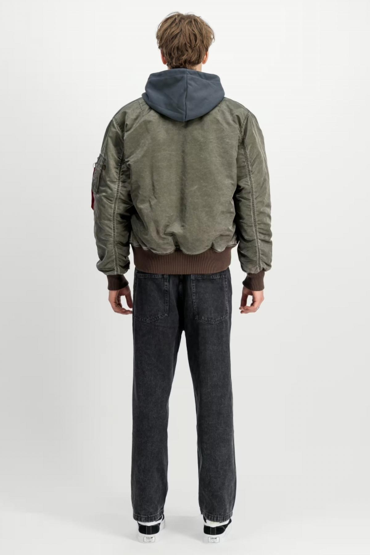 ALPHA INDUSTRIES MA- VINTAGE en color VERDE  (3)