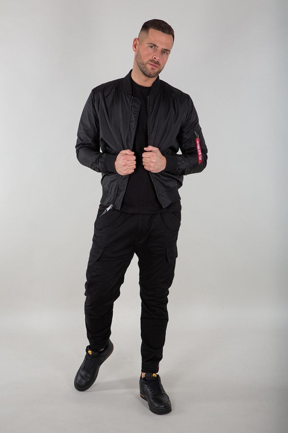 ALPHA INDUSTRIES AF  en color NEGRO  (4)