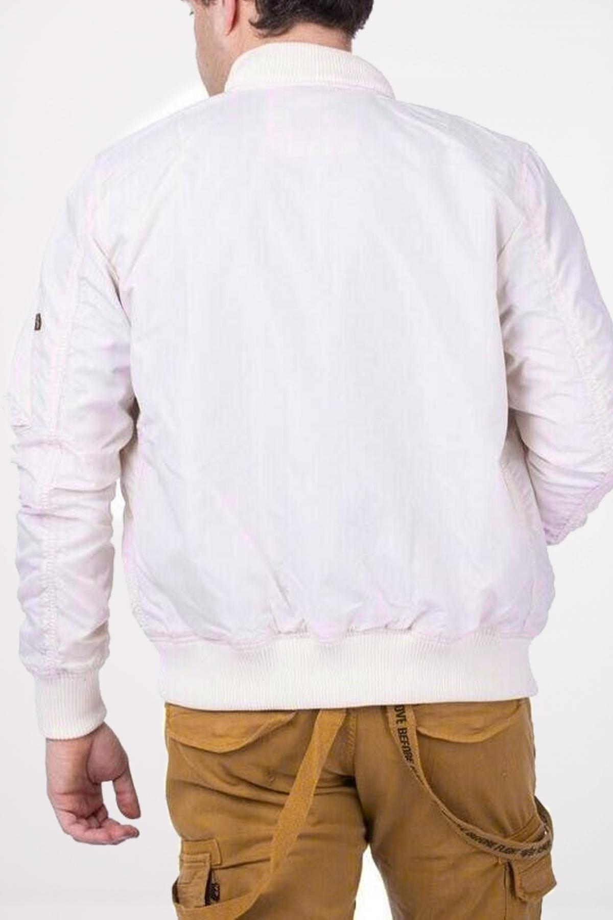 ALPHA INDUSTRIES MA- TT HOOD en color BEIS  (3)