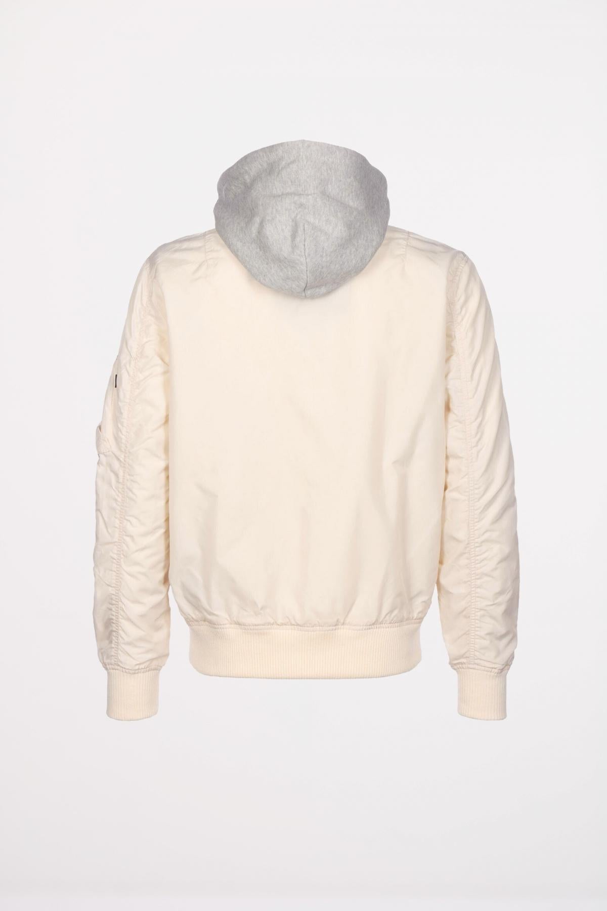 ALPHA INDUSTRIES MA- TT HOOD en color BEIS  (4)