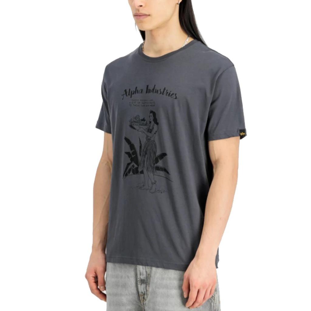 ALPHA INDUSTRIES HAWAII T en color GRIS  (4)