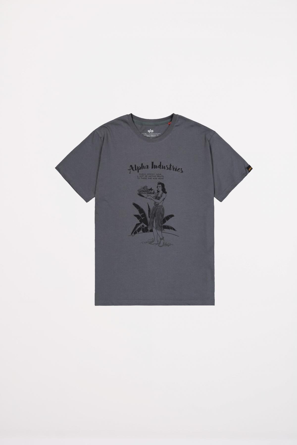 ALPHA INDUSTRIES HAWAII T en color GRIS  (2)