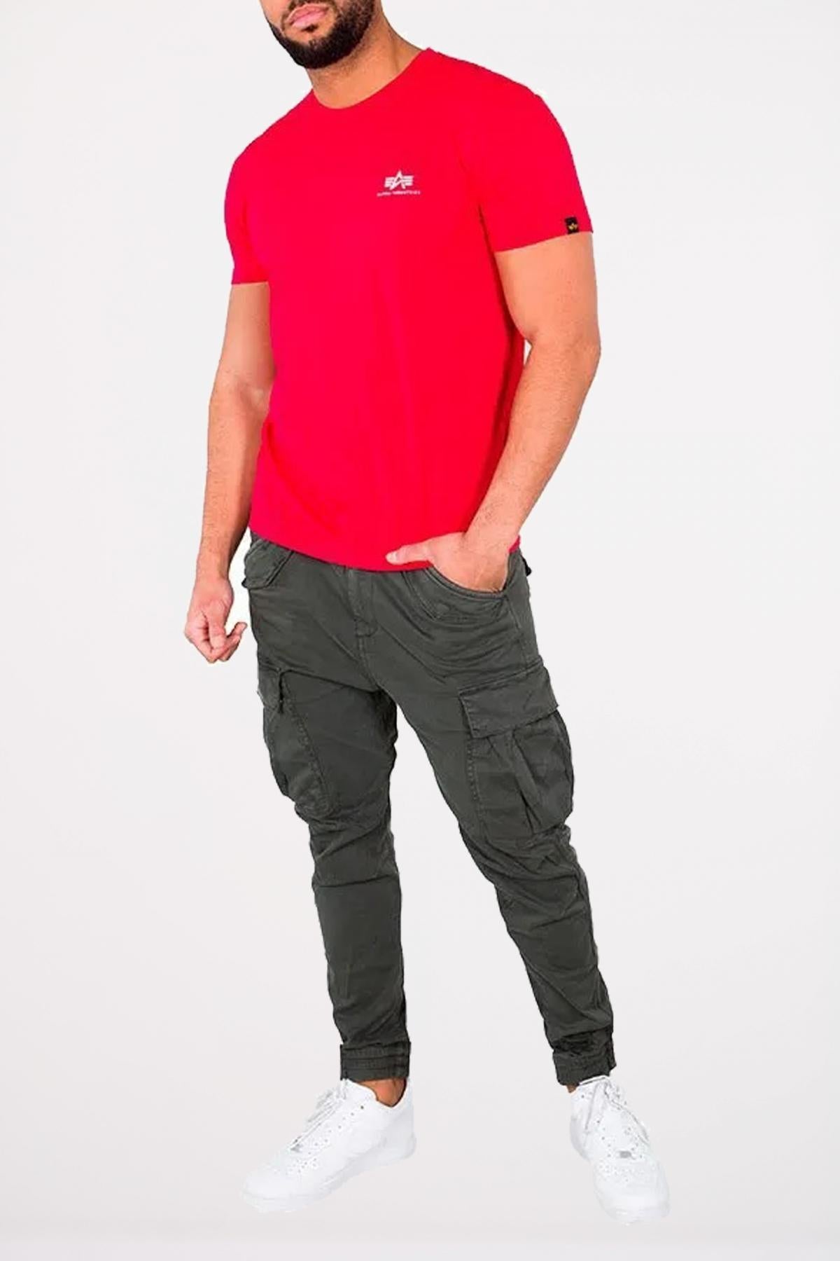 ALPHA INDUSTRIES AF en color ROJO  (4)