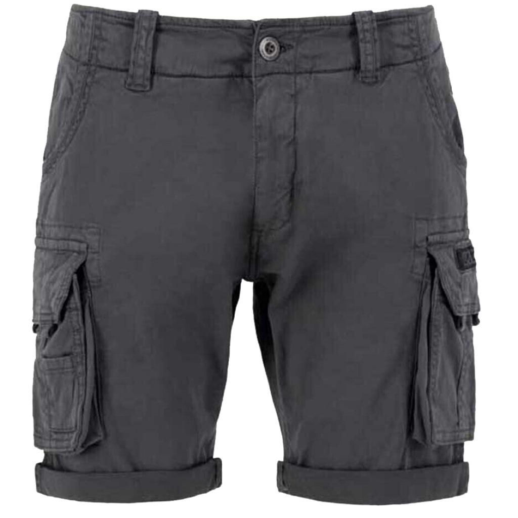 ALPHA INDUSTRIES CREW SHORT en color GRIS  (4)