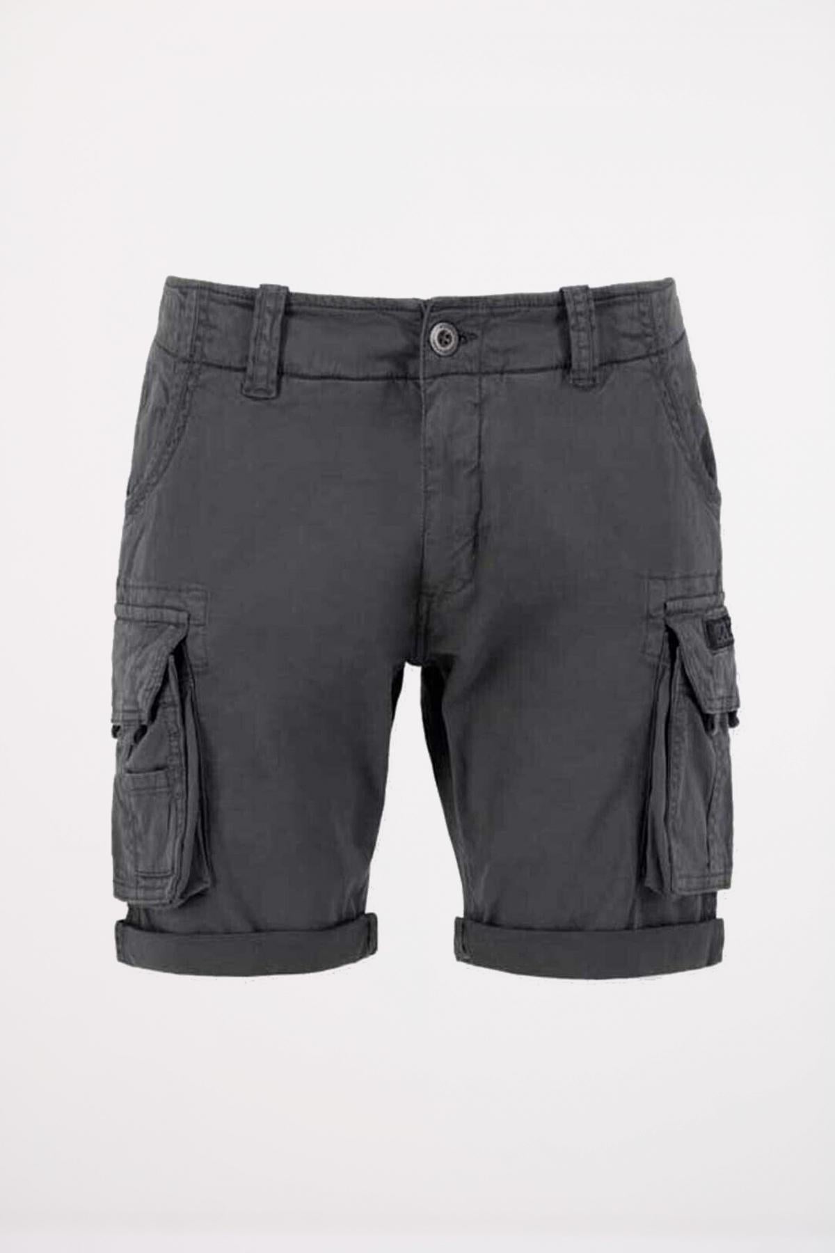 ALPHA INDUSTRIES CREW SHORT en color GRIS  (1)