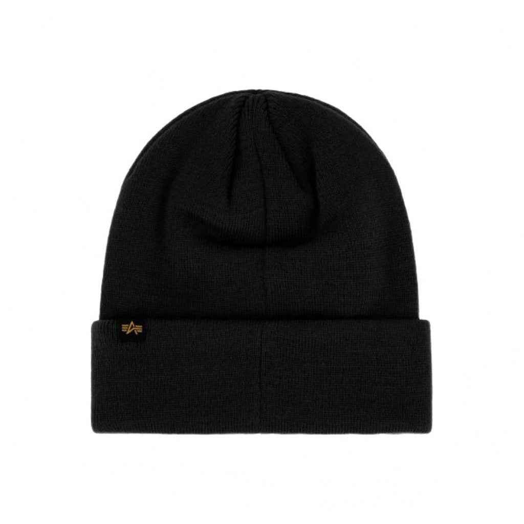 ALPHA INDUSTRIES VLC BEANIE en color NEGRO  (5)