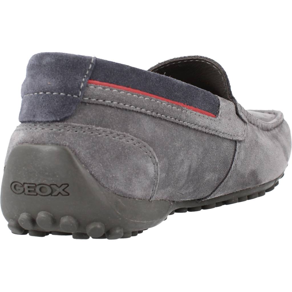GEOX UOMO SNAKE MOCASSINO en color GRIS  (3)