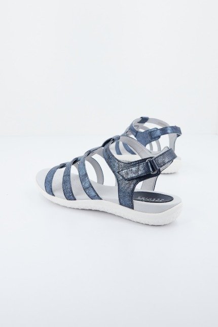 GEOX D SANDAL VEGA en color AZUL  (2)