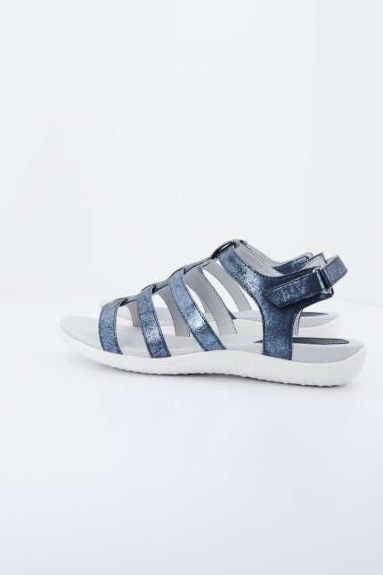 GEOX D SANDAL VEGA en color AZUL  (3)