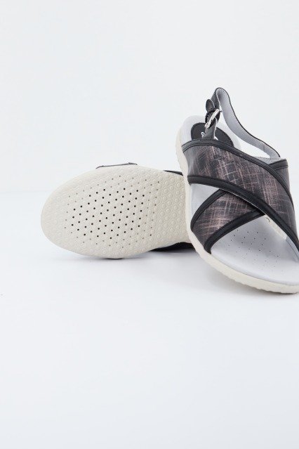 GEOX D SANDAL VEGA en color NEGRO  (3)