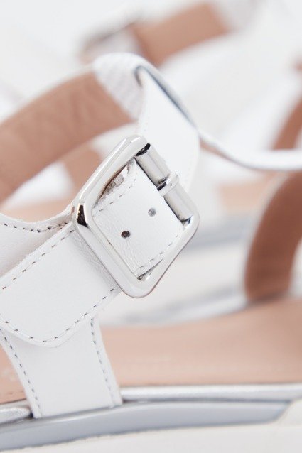 GEOX D SANDAL HIVER B en color BLANCO  (4)