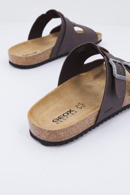 GEOX U SANDAL GHITA B en color MARRON  (3)