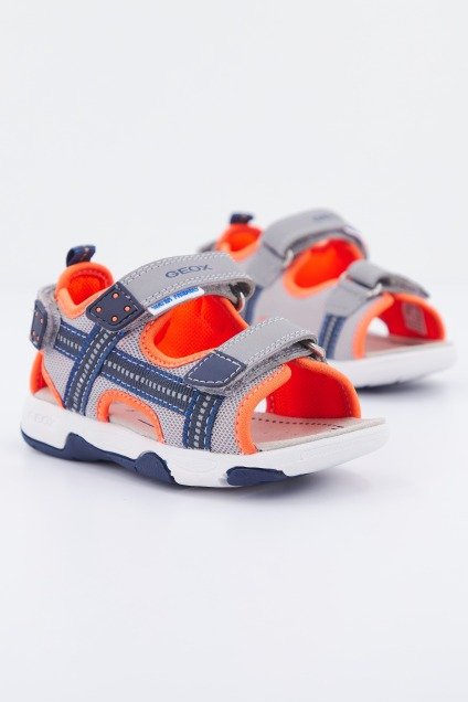 GEOX B SANDAL MULTY BOY A en color GRIS  (2)