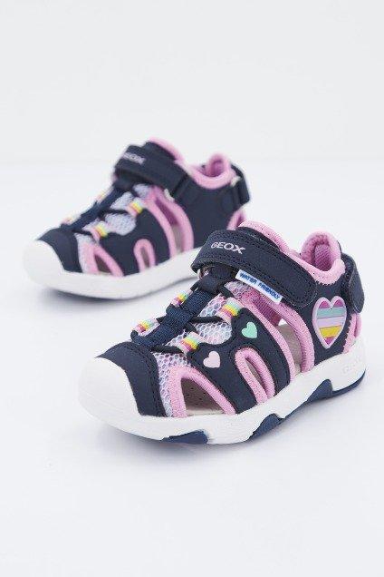 GEOX B SANDAL MULTY GIRL en color AZUL  (2)