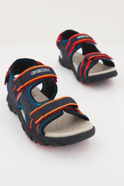 GEOX JR SANDAL STRADA A en color AZUL  (2)