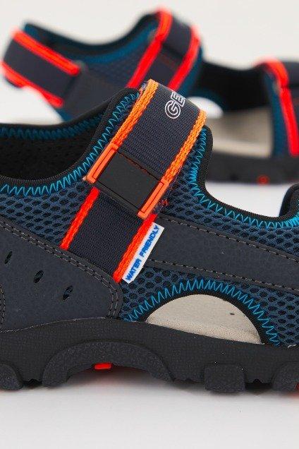 GEOX JR SANDAL STRADA A en color AZUL  (4)