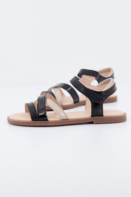 GEOX J SANDAL KARLY GIRL en color NEGRO  (2)