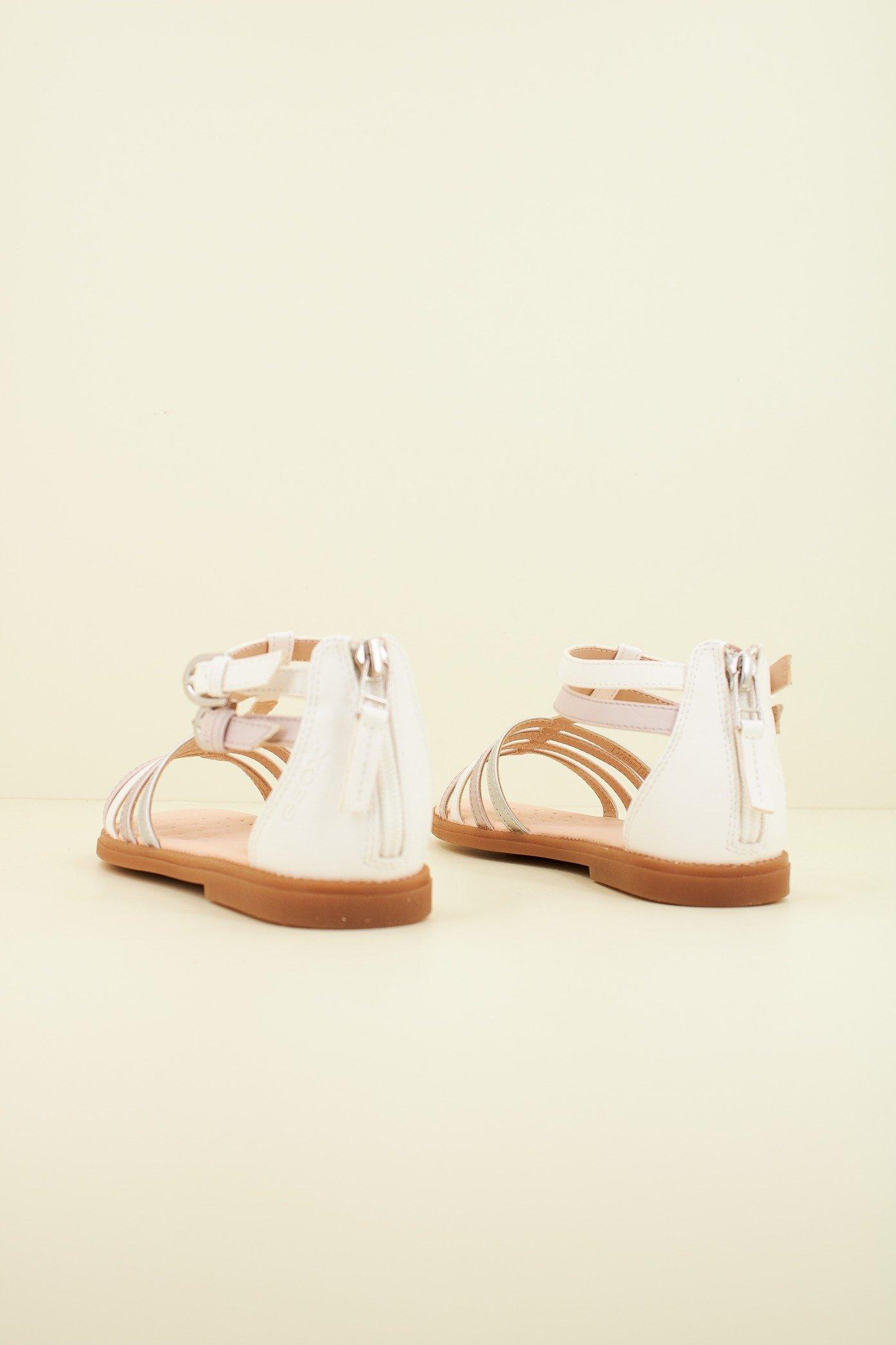 GEOX J SANDAL KARLY GIRL en color BLANCO  (3)