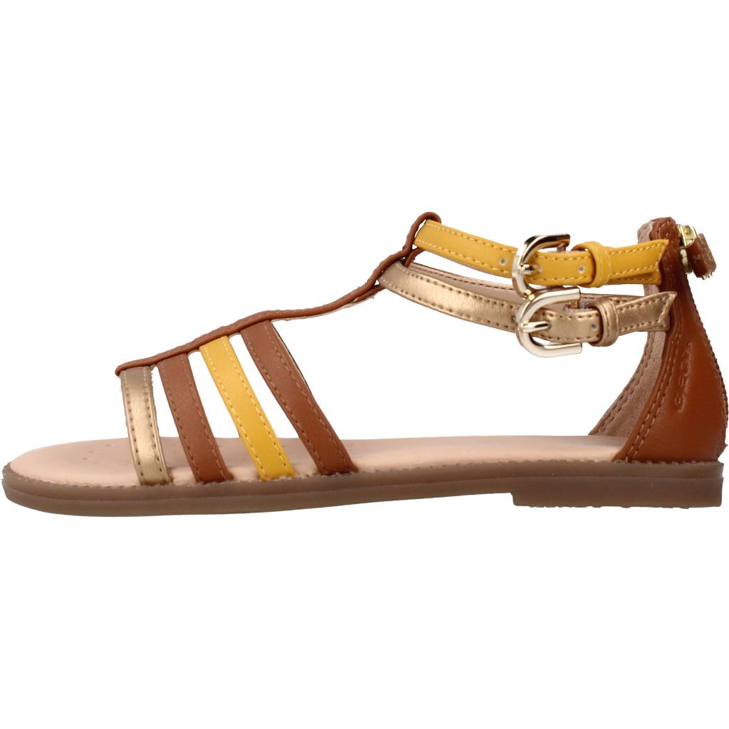GEOX J SANDAL KARLY GIRL en color MARRON  (2)