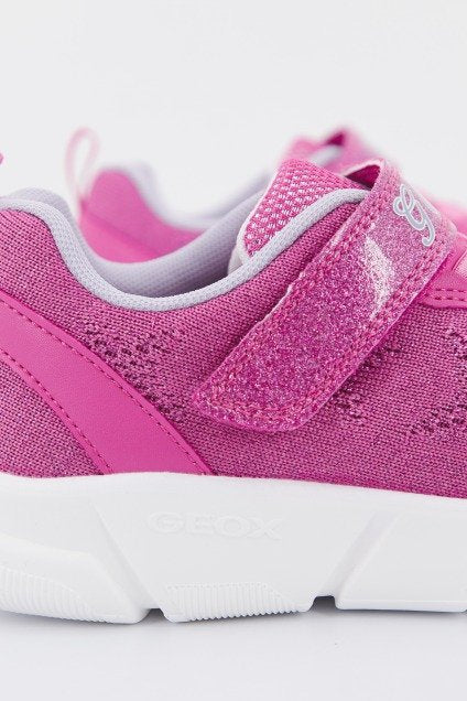 GEOX J ARIL GIRL en color ROSA  (4)