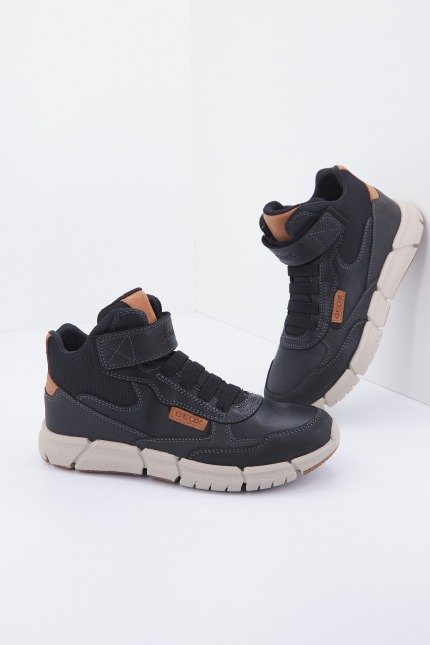 GEOX J FLEXYPER BOY en color NEGRO  (4)