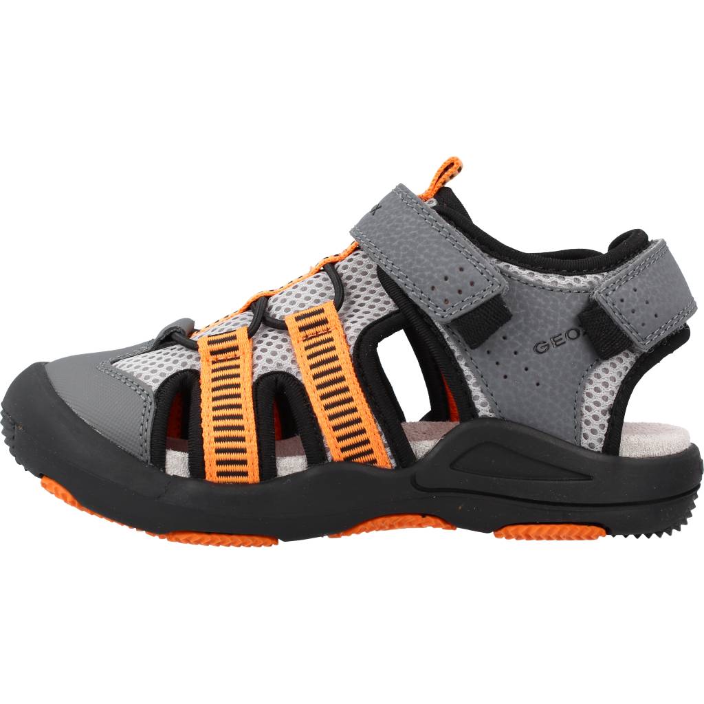 GEOX JR SANDAL KYLE A en color GRIS  (2)