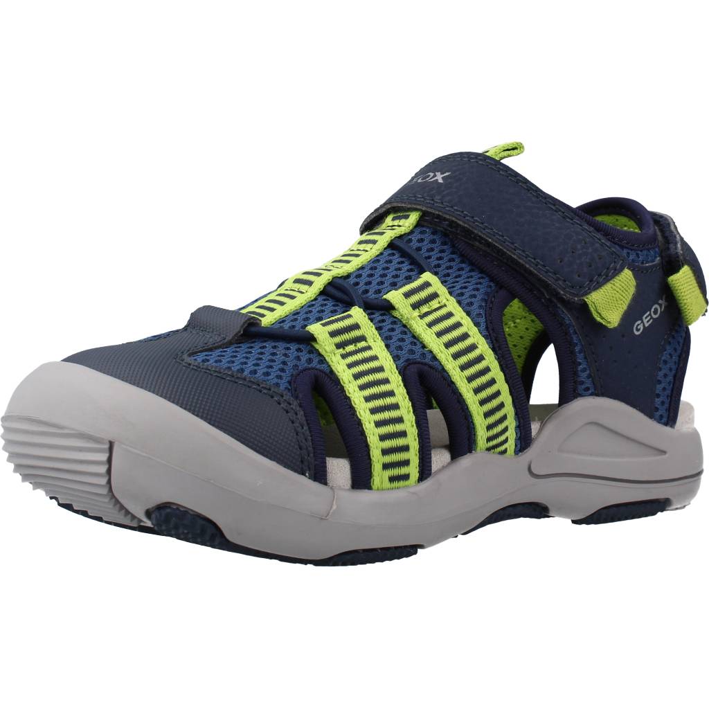GEOX JR SANDAL KYLE A en color AZUL  (1)
