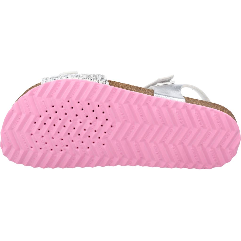 GEOX J ADRIEL GIRL C en color PLATA  (6)