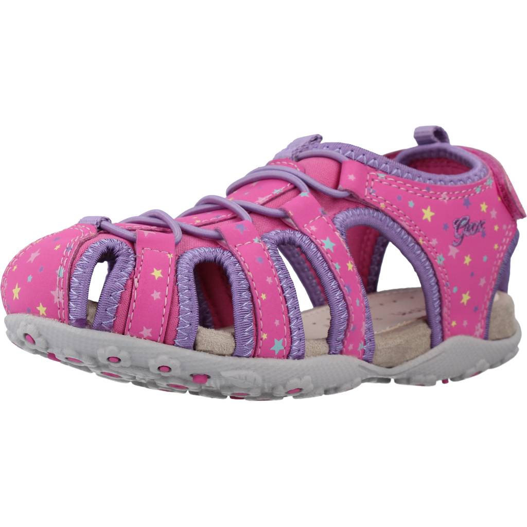 GEOX  JR SANDAL ROXANNE A en color ROSA  (1)