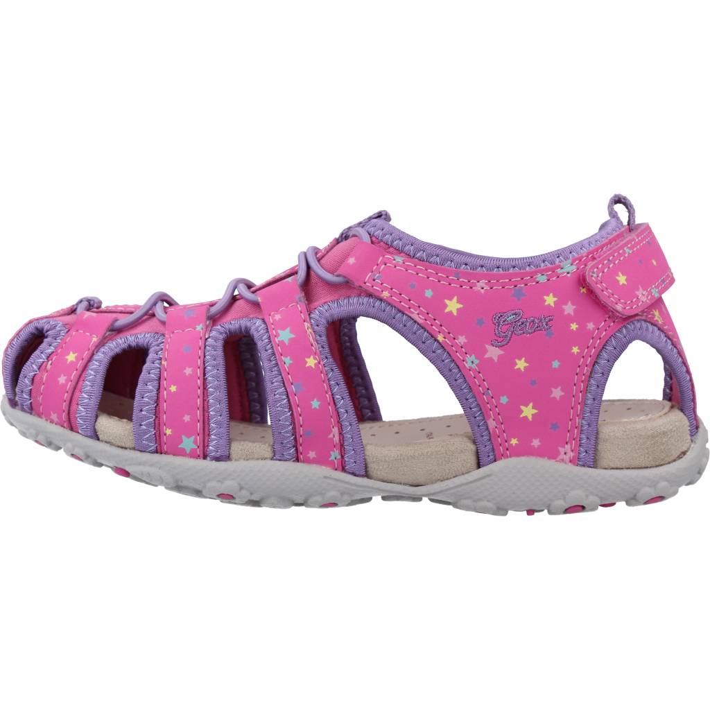 GEOX  JR SANDAL ROXANNE A en color ROSA  (2)