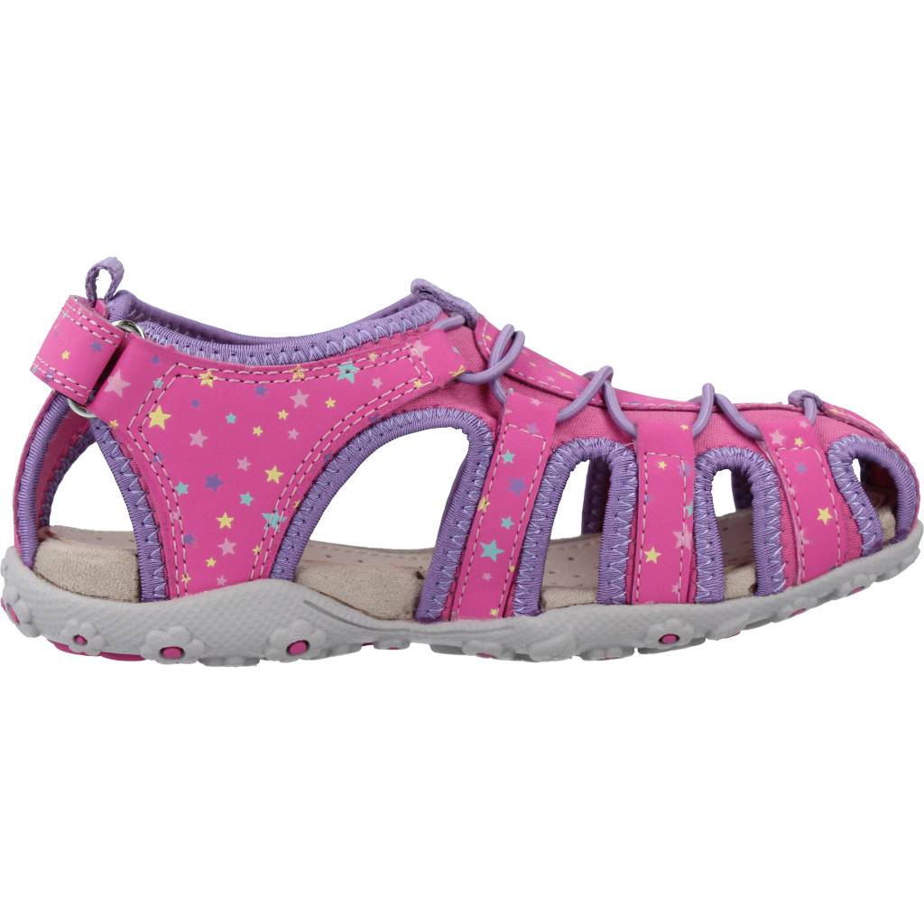 GEOX  JR SANDAL ROXANNE A en color ROSA  (4)