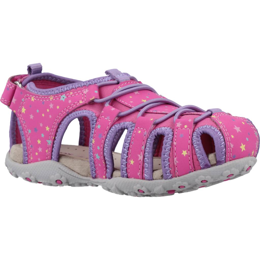 GEOX  JR SANDAL ROXANNE A en color ROSA  (5)
