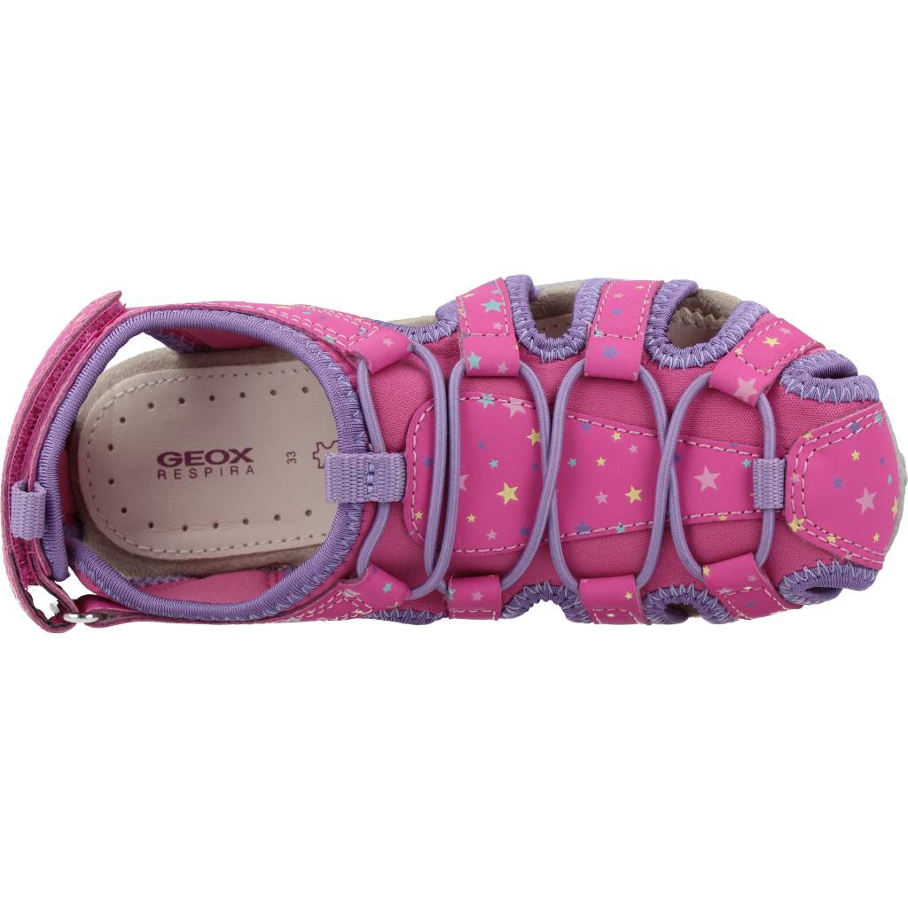 GEOX  JR SANDAL ROXANNE A en color ROSA  (7)