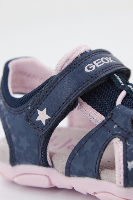 GEOX B SANDAL AGASIM GIRL en color AZUL  (4)