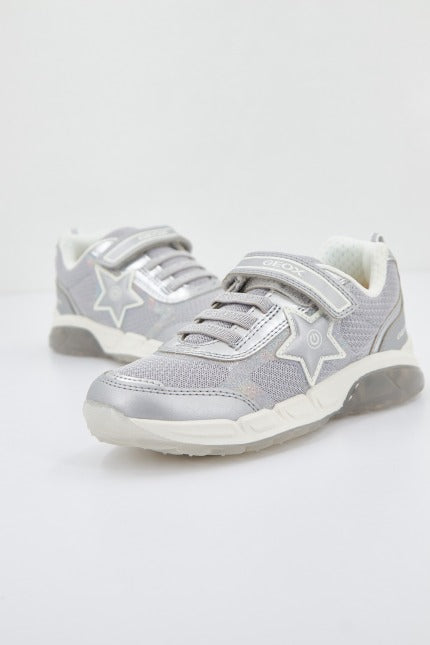 GEOX  J SPAZIALE GIRL A en color PLATA  (2)