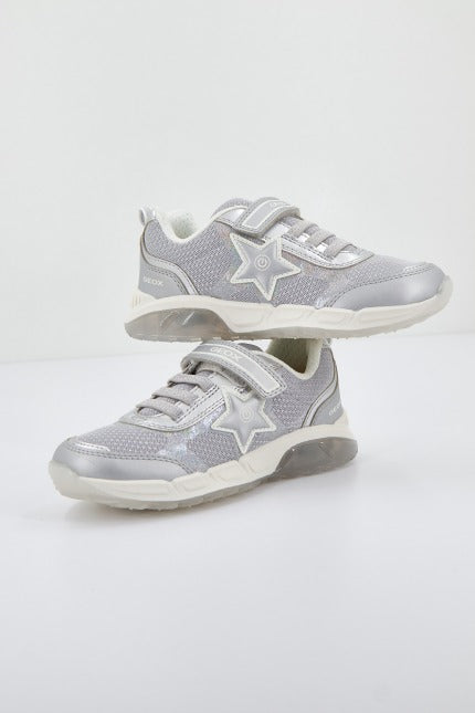 GEOX  J SPAZIALE GIRL A en color PLATA  (3)