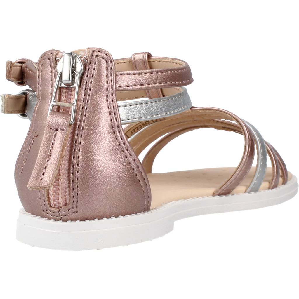 GEOX J SANDAL KARLY GIRL en color ROSA  (3)