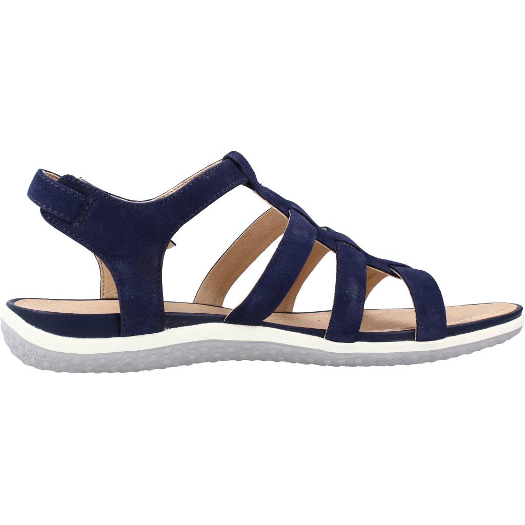 GEOX  D SANDAL VEGA A en color AZUL  (4)