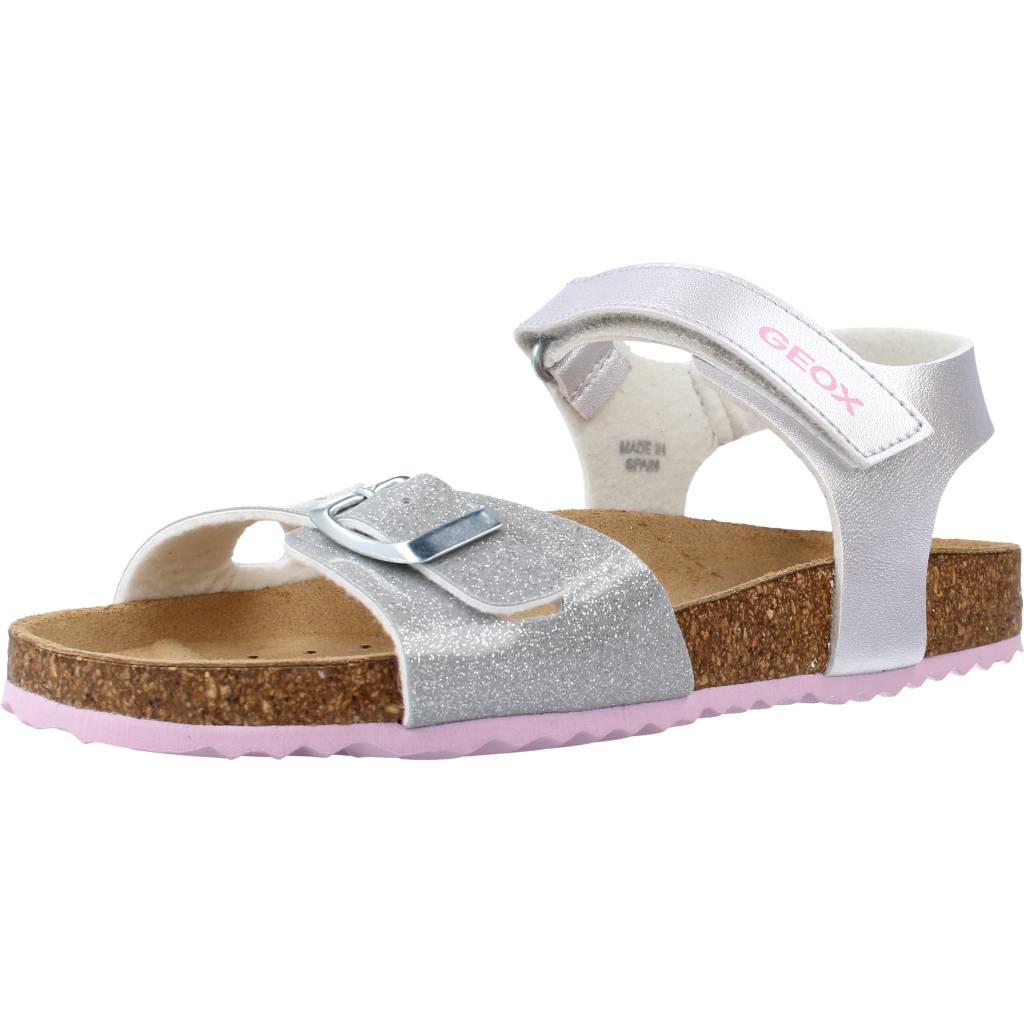 GEOX J ADRIEL GIRL C en color PLATA  (1)