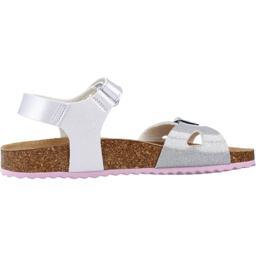 GEOX J ADRIEL GIRL C en color PLATA  (4)