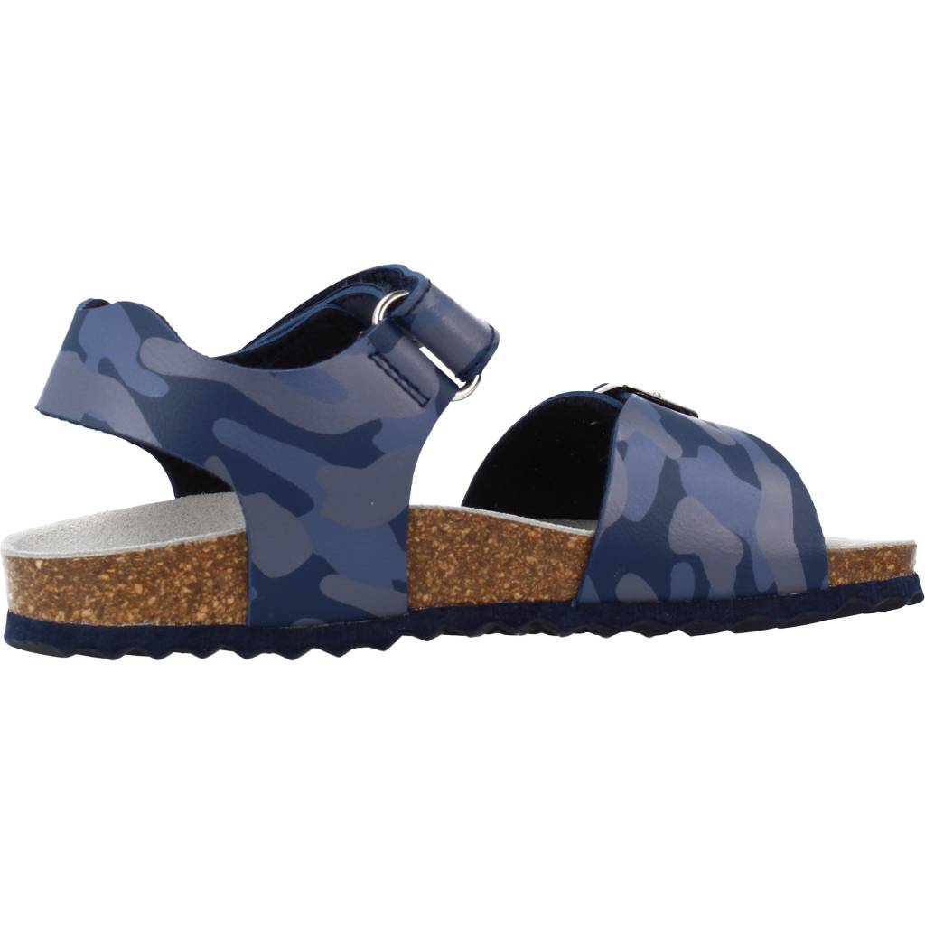 GEOX B SANDAL CHALKI BOY en color AZUL  (4)