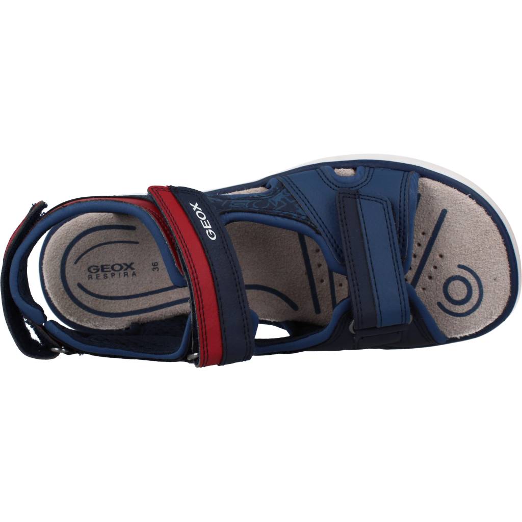 GEOX  J SANDAL MARATEA BOY en color AZUL  (7)