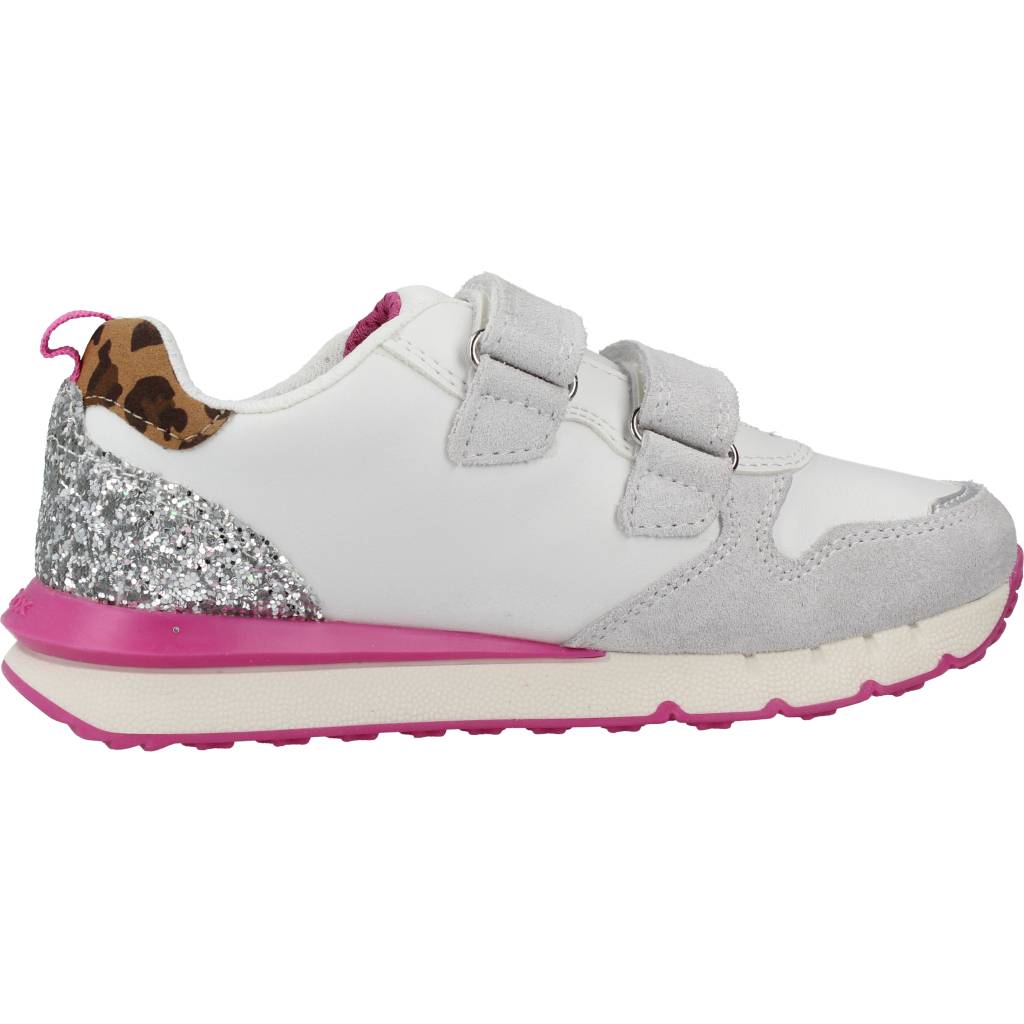 GEOX  J FASTICS GIRL C en color BLANCO  (4)