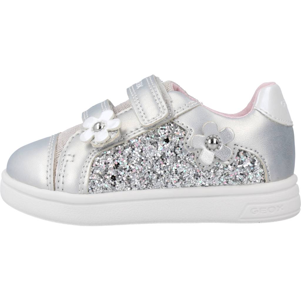 GEOX B DJROCK GIRL C en color PLATA  (2)