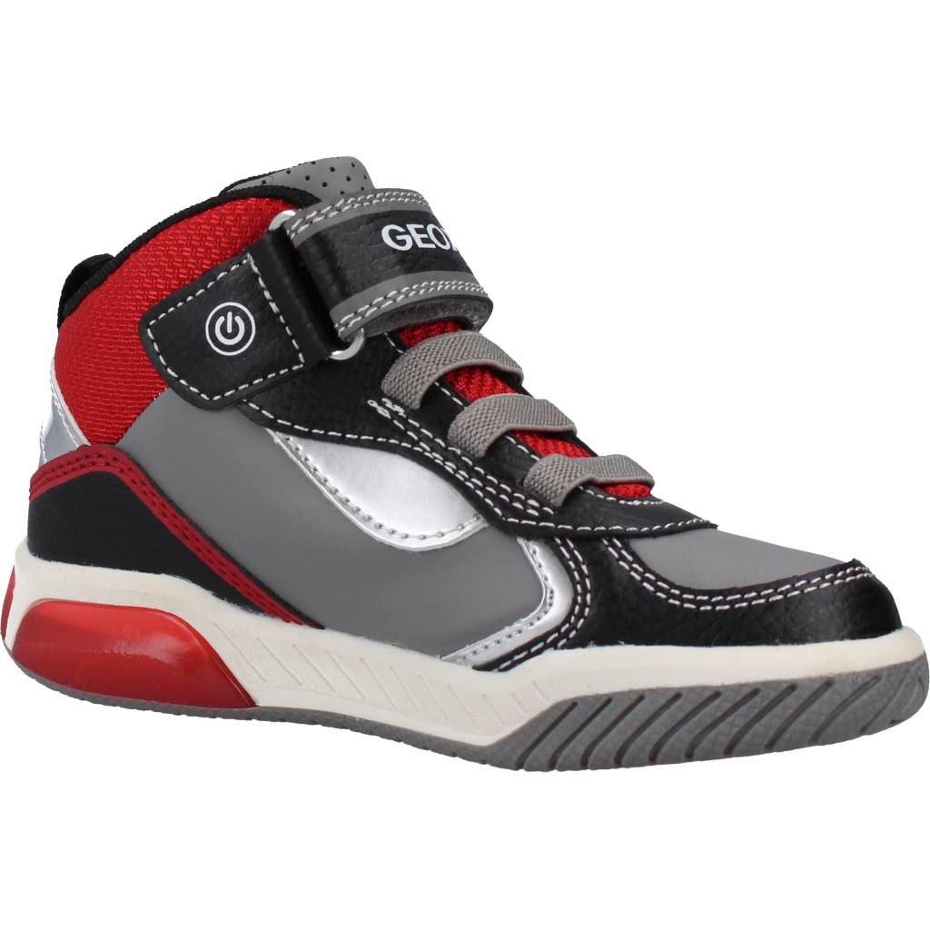 GEOX  J INEK BOY B en color GRIS  (5)