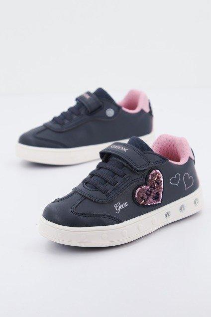 GEOX  J SKYLIN GIRL D en color AZUL  (1)
