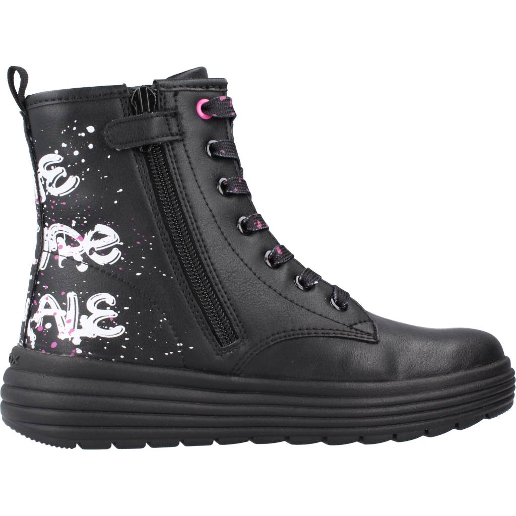 GEOX J PHAOLAE GIRL A en color NEGRO  (4)