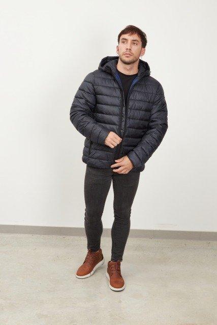 GEOX MX T M DENNIE HOOD JKT en color AZUL  (3)