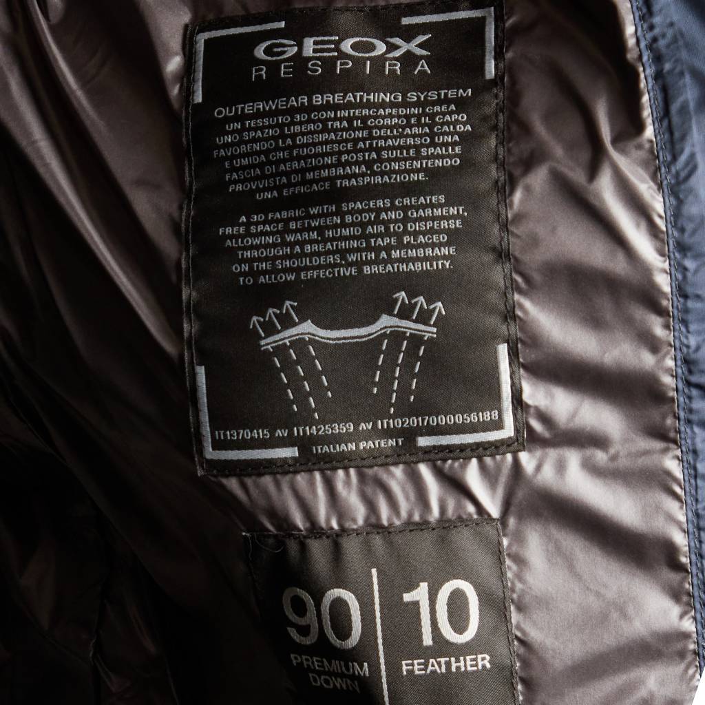 GEOX MD T M DERECK SHORT JKT en color AZUL  (7)